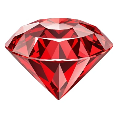 Diamante rojo sticker