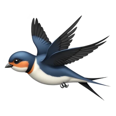 Swallow sticker
