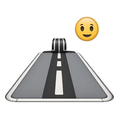minimal driveway only, emoji style sticker