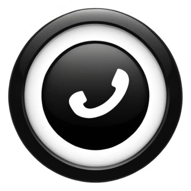 A verification badge  Al black and the center white sticker