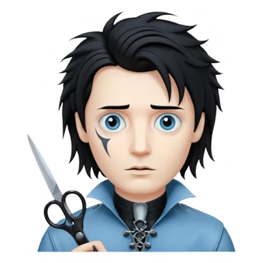 Edward Scissorhands sticker