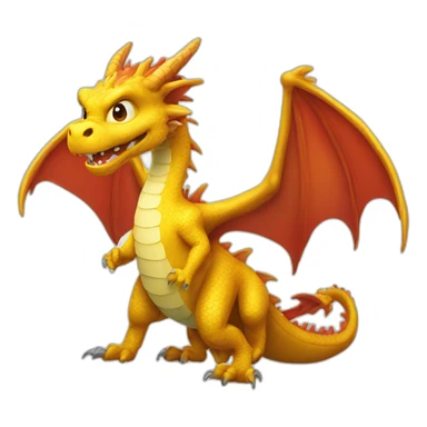 Dragon électrique sticker