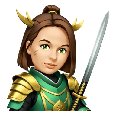 Samurai Guardian sticker