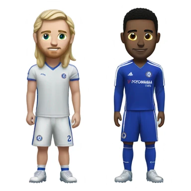 Cole Palmer of Chelsea and icy emoji sticker