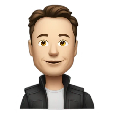 Elon musk sh00ting himself sticker