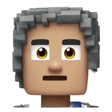 Steve in Minecraft sticker