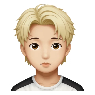 Bang Chan from K-pop group “Stray Kids sticker