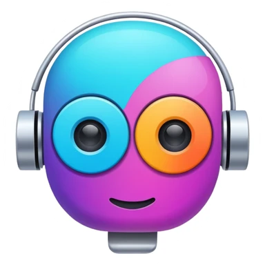 create an page icon and title icon for my chatbot must be unique and colorful sticker
