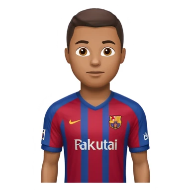 Barcelona formalı ronaldo sticker