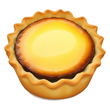 egg tart sticker