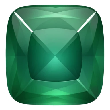 dark green square sticker