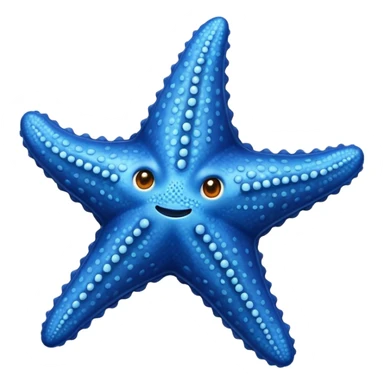 Blue Starfish sticker