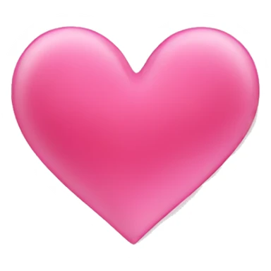 Heart pink sticker