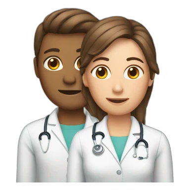  2 therapists sticker