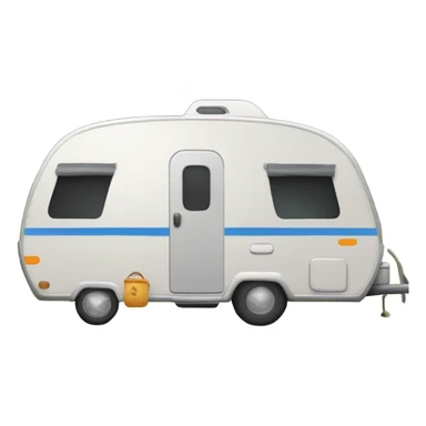caravan emoji that looks like the RV emoji sticker