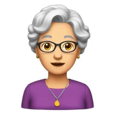 granma-in-tv sticker