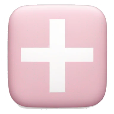 pastel pink first aid sticker