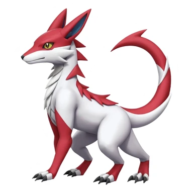Zeraora-Lombax-Sergal-Zangoose-Cyclizar-Genesect-Pokémon, full body sticker