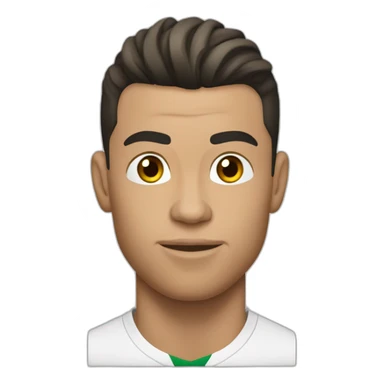 christiano ronaldo inquiet sticker