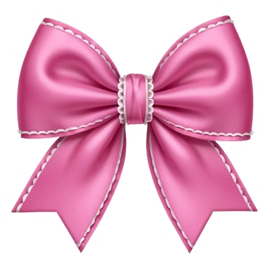 Emogie noeud coquette sticker