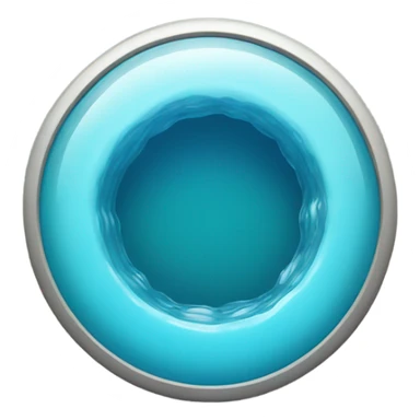 Hole with water  sticker