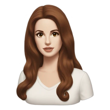 lana del rey A&W era sticker