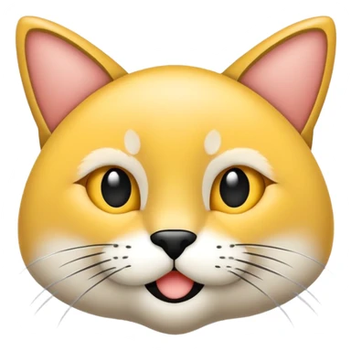 Kot biało czarny z psem sticker