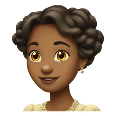 Charlotte from the movie "The Princess and the Frog" sticker