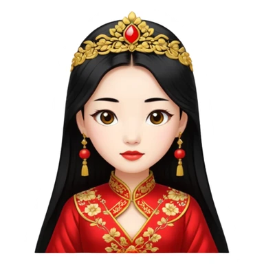 Original chinise princess  sticker