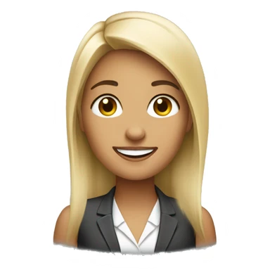 HR girl corporate with benefit  sticker