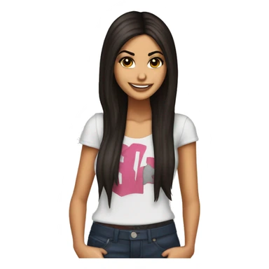victoria justice from victorious sticker