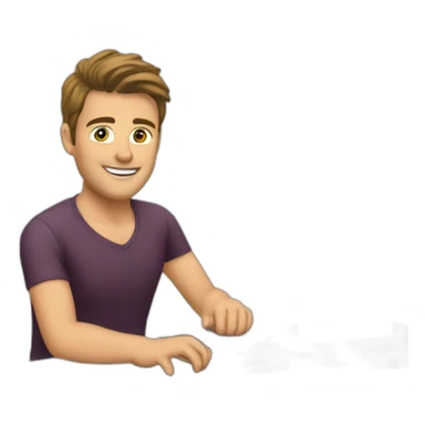 darcy glennen on the computer sticker