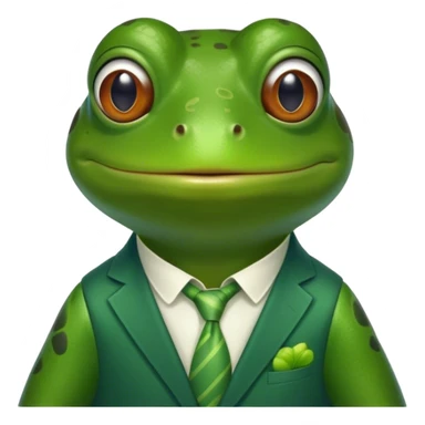 Frog Pepe stocks-trader investor sticker