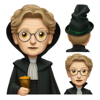 Mcgonagall from harry potter sticker