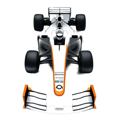 Mclaren formula 1 car sticker
