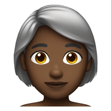 Skin tone dark Brazilian  sticker