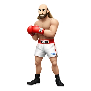Tyson fury sticker