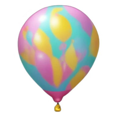 helium balloon sticker