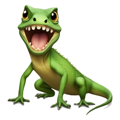 Sharp-mouthed Lizard sticker