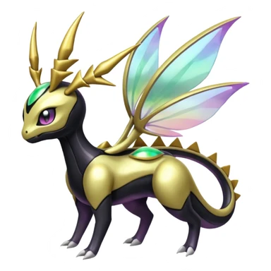 Meloetta-Giratina-Genesect-Pokémon-Fakémon-fusion-hybrid-creature sticker