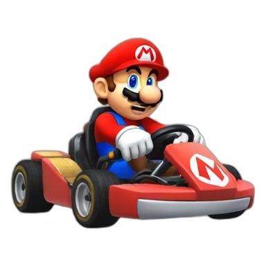 Mario kart  sticker