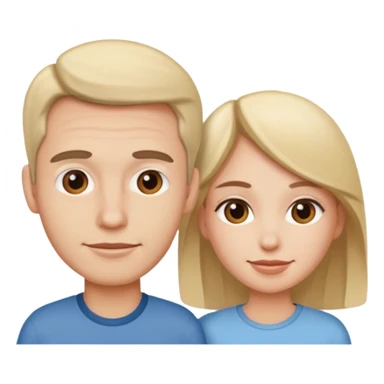 caricature malefemale sticker