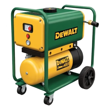 diy wood cube pancake air compressor cart plans for dewalt compressor wooden cube, green color sticker