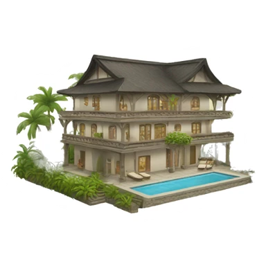 Villa Fiji sticker