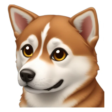 Klee Kai red sticker