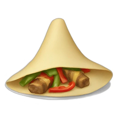 upright fajita sticker