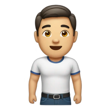 Guy in Thailand  sticker