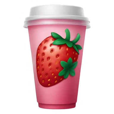 Starbucks strawberry drink  sticker