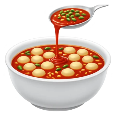 엽기떡볶이 sticker