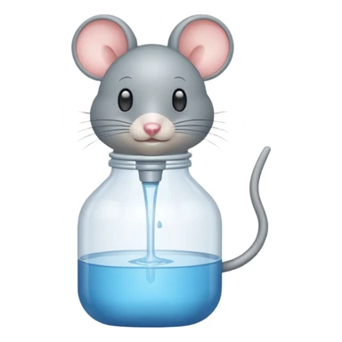 mouse waterer sticker